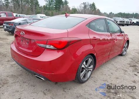 2014 Hyundai Elantra Se/Sport/Limited from USA, damaged, VIN KMHDH4AH8EU105208
